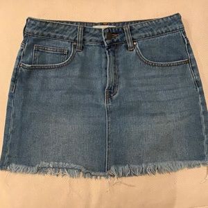 Pacsun denim skirt